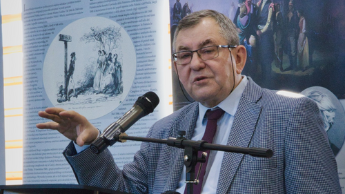 Wykład o Powstaniu Styczniowym w Zespole Szkół nr 2 w Ostrowi Mazowieckiej