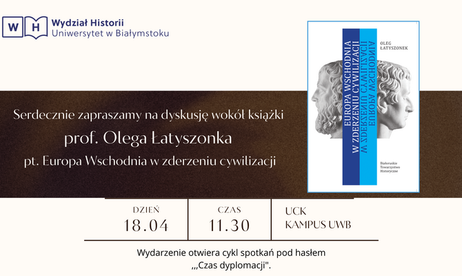 Promocja książki profesora Olega Łatyszonka