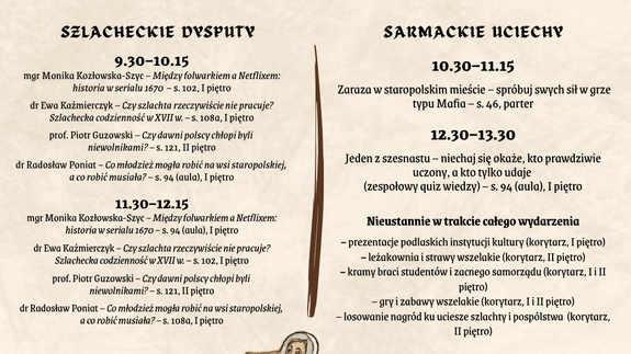 Adamczycha - plakat wydarzenia