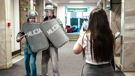 Ostatnie oprowadzanie po dawnym Domu Partii w Białymstoku organizowane przez Wydział Historii UwB
