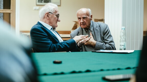 prof. dr hab. Adam Ziółkowski, prof. dr hab. Jacek Banaszkiewicz - Konferencja - Mit, legenda, historia i... popularyzacja wiedzy