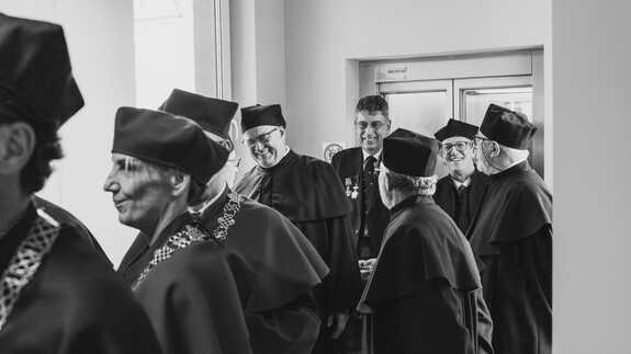 Uroczystość nadania tytułu doktora honoris causa Uniwersytetu w Białymstoku Robertowi I. Frostowi