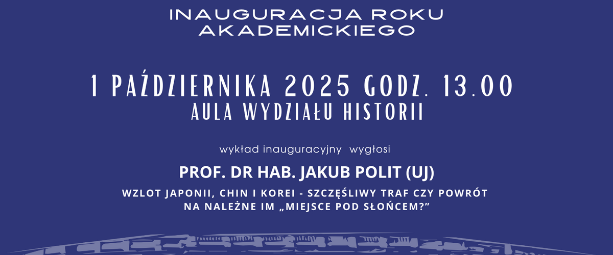 Inauguracja roku - grafika