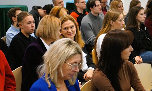 Publiczność podczas seminarium Prezentacja Cyfrowej Kolekcji Historia Kobiet