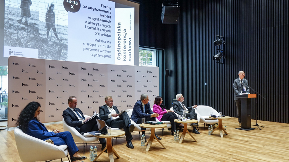 Nasi pracownicy i doktorantki na konferencji w Instytucie Pileckiego