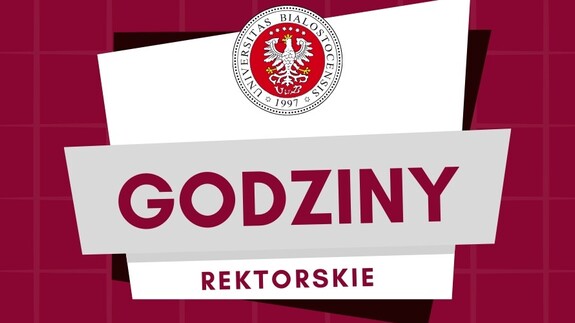 Godziny rektorskie 31.10.2025