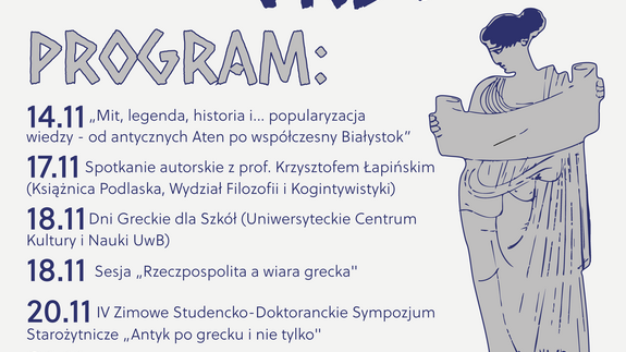 Plakat autorstwa Barbary Jakubowskiej