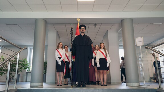 Uroczystość nadania tytułu doktora honoris causa Uniwersytetu w Białymstoku Robertowi I. Frostowi