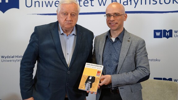 Spotkanie z autorami książki Nowa gra w Chińczyka fot. Robert Czajkowski