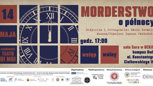 „Morderstwo o północy” – spektakl Studenckiego Teatru „Oi Moi”
