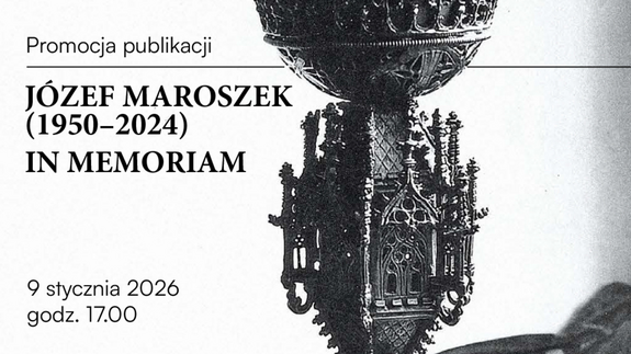 Spotkanie promocyjne publikacji poświęconej pamięci prof. Józefa Maroszka