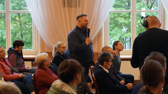 Spotkanie z autorami książki Nowa gra w Chińczyka fot. Robert Czajkowski