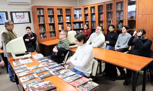 Zajęcia studentów IPN