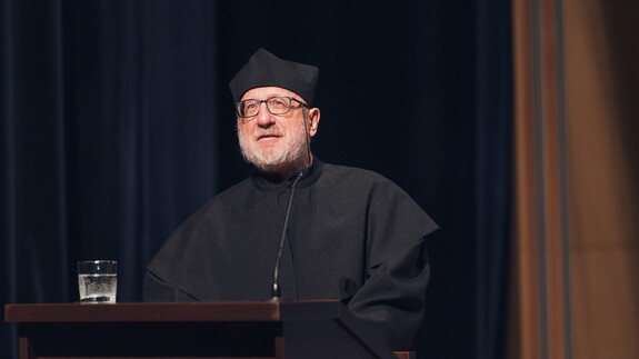 Uroczystość nadania tytułu doktora honoris causa Uniwersytetu w Białymstoku Robertowi I. Frostowi