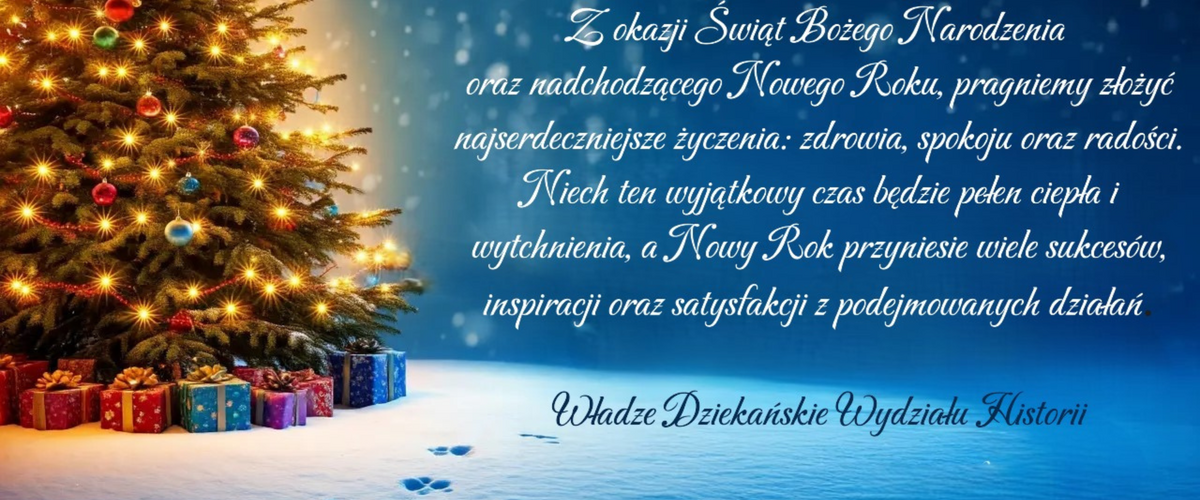 Grafika z życzeniami świątecznymi