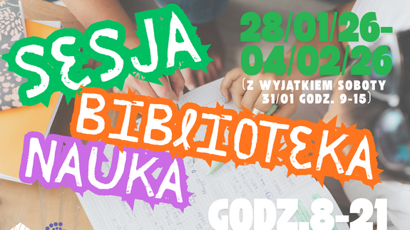 Wydłużone godziny pracy Biblioteki Uniwersyteckiej