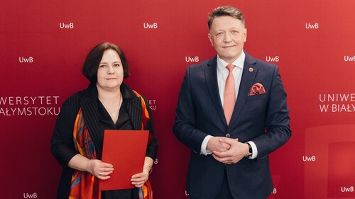 prof. Marzena Liedke, prof. Mariusz Popławski