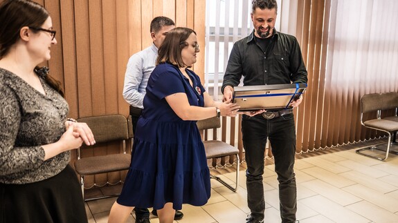 Uroczyste pożegnanie dr Piotra Łozowskiego