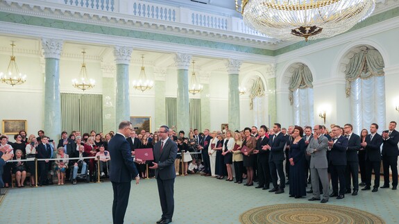 Wręczenie nominacji profesorskiej prof. Rafałowi Kosińskiemu