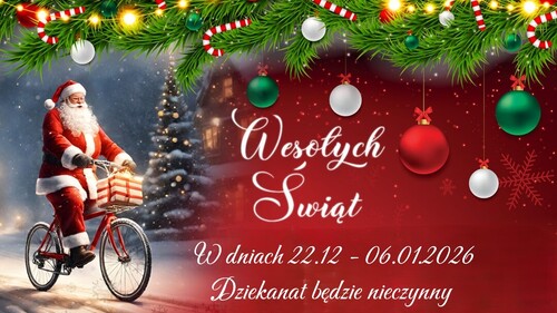 Informacja o pracy dziekanatu